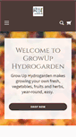 Mobile Screenshot of growuphydrogarden.com